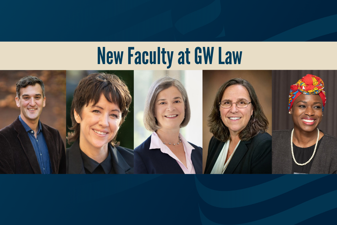 New Faculty At GW Law
